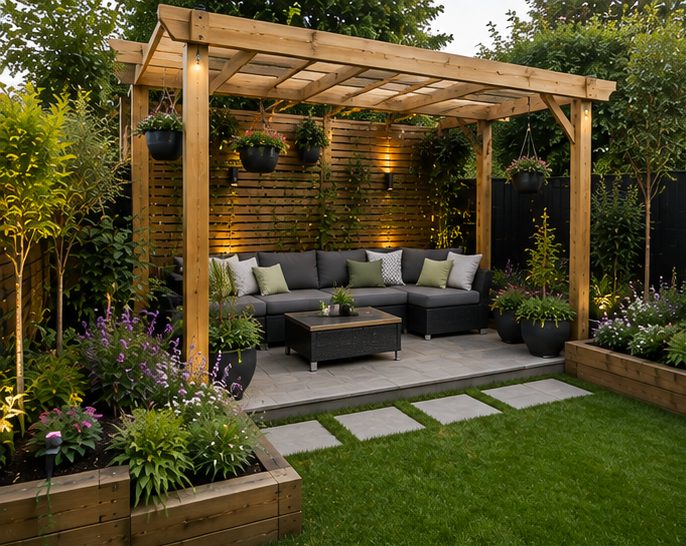 Garden Pergolas in the West Midlands