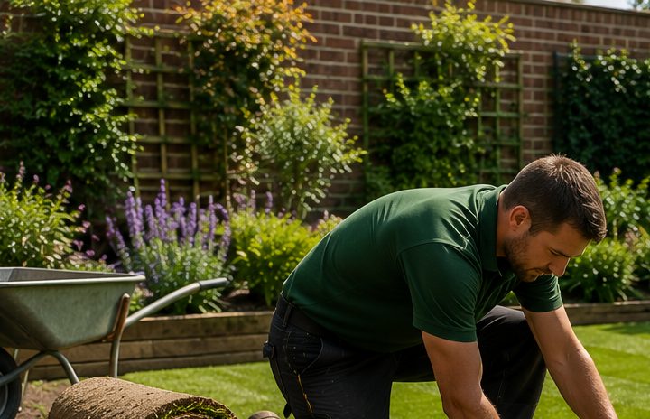 Turf Laying in the West Midlands